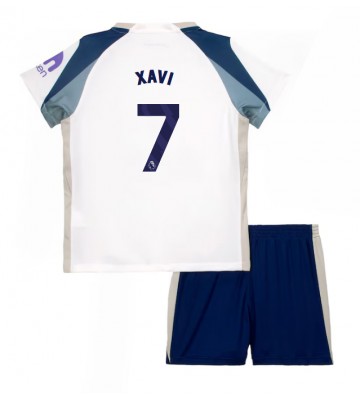 Lacne Dětský Futbalové dres Tottenham Hotspur Xavi Simons #7 2025-26 Krátky Rukáv - Domáci (+ trenírky)